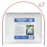 Парник "Спектр" 6м*1м*0,7м, Парниковая пленка 80мкм, дуги 2,5м N.N /237125/